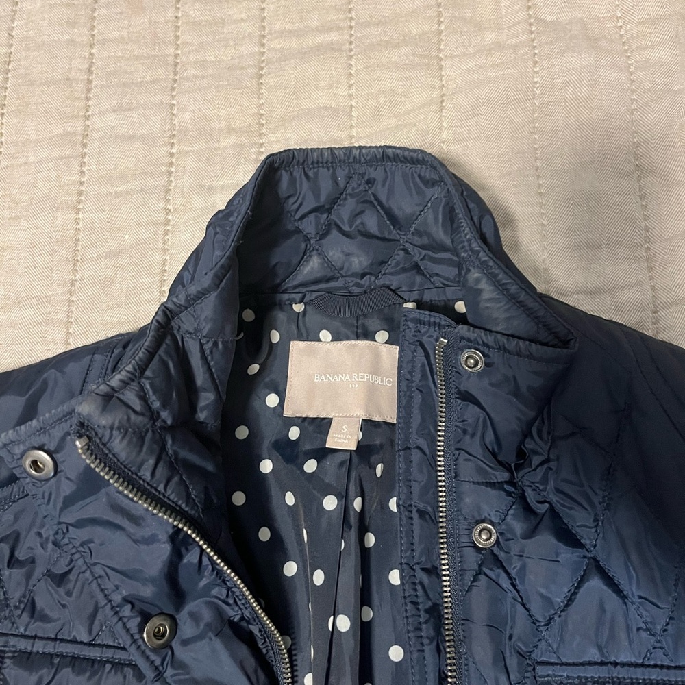 Banana Republic Quilted Jacket - Women's size Small - Picture 4 of 4